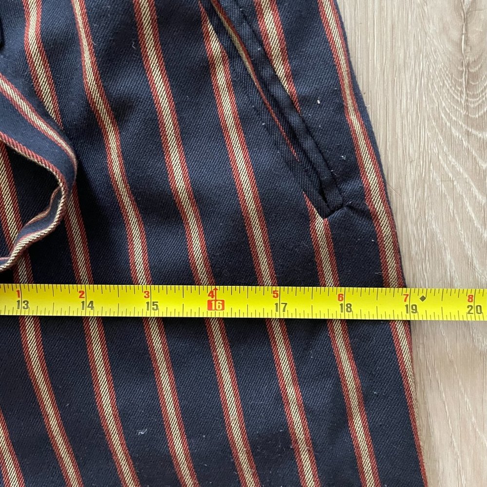 Zara | High Waisted Pinstripe Paper Bag Pants - Size S - Picture 10 of 12